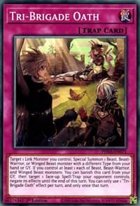 Tri-Brigade Oath - Phantom Rage - YuGiOh card