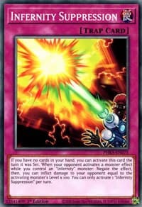 Infernity Suppression - Phantom Rage - YuGiOh card