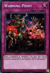 Warning Point - Phantom Rage - YuGiOh card