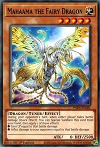 Mahaama the Fairy Dragon - Phantom Rage - YuGiOh card