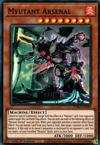 Myutant Arsenal - Phantom Rage - YuGiOh card