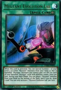 Myutant Evolution Lab - Phantom Rage - YuGiOh card