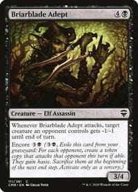 Briarblade Adept - Commander Legends - Magic: The Gathering card