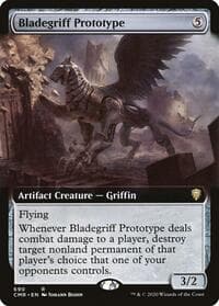 Bladegriff Prototype (Extended Art) - Commander Legends - Magic: The Gathering card