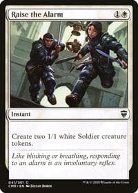 Raise the Alarm - Commander Legends - Magic: The Gathering card