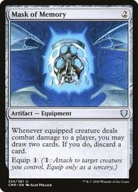 Mask of Memory - Commander Legends - Magic: The Gathering card