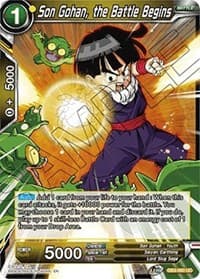 Son Gohan, the Battle Begins - Draft Box 06 - Giant Force - Dragon Ball Super: Masters card