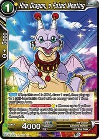 Hire-Dragon, a Fated Meeting - Draft Box 06 - Giant Force - Dragon Ball Super: Masters card