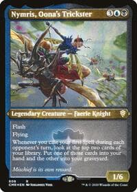 Nymris, Oona's Trickster (Foil Etched) - Commander Legends - Magic: The Gathering card