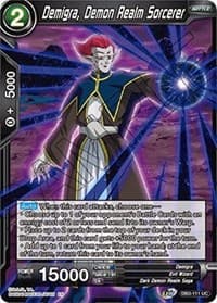 Demigra, Demon Realm Sorcerer - Draft Box 06 - Giant Force - Dragon Ball Super: Masters card