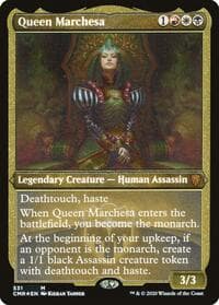 Queen Marchesa (Foil Etched) - Commander Legends - Magic: The Gathering card