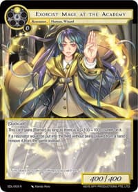 Exorcist Mage at the Academy - The Epic of the Dragon Lord - Force of Will card