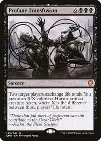 Profane Transfusion - Commander Legends - Magic: The Gathering card