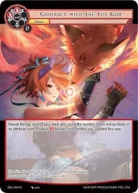 Contract with the Fox God - The Epic of the Dragon Lord - Force of Will card