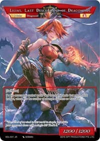 Lilias, Last Descendant of Dragonoids - The Epic of the Dragon Lord - Force of Will card