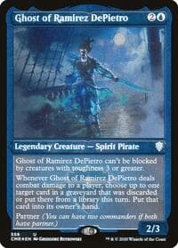 Ghost of Ramirez DePietro (Foil Etched) - Commander Legends - Magic: The Gathering card