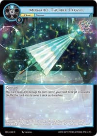 Mermaid's Thunder Parasol - The Epic of the Dragon Lord - Force of Will card
