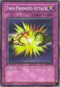 Two-Pronged Attack - Starter Deck: Yugi - YuGiOh card