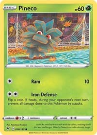 Pineco - SWSH04: Vivid Voltage - Pokemon card
