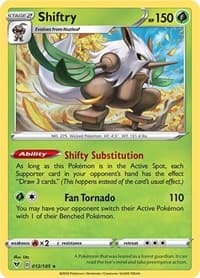 Shiftry - SWSH04: Vivid Voltage - Pokemon card