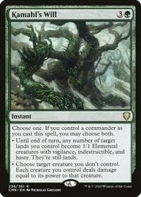 Kamahl's Will - Commander Legends - Magic: The Gathering card
