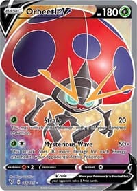 Orbeetle V (Full Art) - SWSH04: Vivid Voltage - Pokemon card
