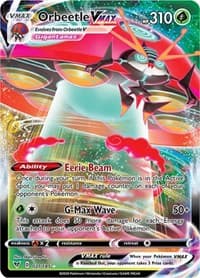 Orbeetle VMAX - SWSH04: Vivid Voltage - Pokemon card