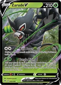 Zarude V - SWSH04: Vivid Voltage - Pokemon card