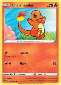 Charmander - SWSH04: Vivid Voltage - Pokemon card