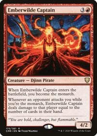 Emberwilde Captain - Commander Legends - Magic: The Gathering card