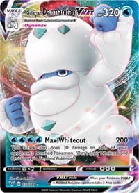 Galarian Darmanitan VMAX - SWSH04: Vivid Voltage - Pokemon card