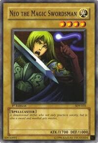 Neo the Magic Swordsman - Starter Deck: Yugi - YuGiOh card