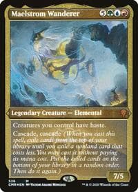 Maelstrom Wanderer (Foil Etched) - Commander Legends - Magic: The Gathering card