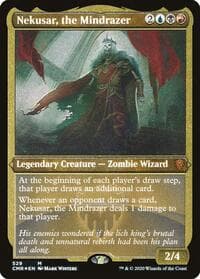 Nekusar, the Mindrazer (Foil Etched) - Commander Legends - Magic: The Gathering card