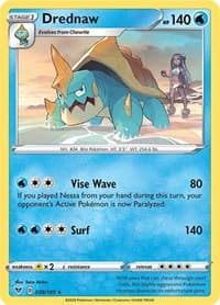 Drednaw - SWSH04: Vivid Voltage - Pokemon card