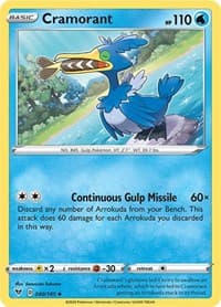 Cramorant - SWSH04: Vivid Voltage - Pokemon card
