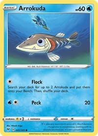 Arrokuda - SWSH04: Vivid Voltage - Pokemon card