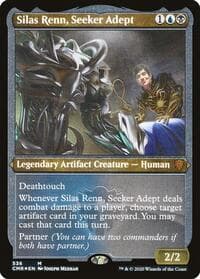 Silas Renn, Seeker Adept (Foil Etched) - Commander Legends - Magic: The Gathering card