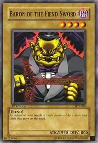 Baron of the Fiend Sword - Starter Deck: Yugi - YuGiOh card