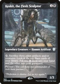 Keskit, the Flesh Sculptor (Foil Etched) - Commander Legends - Magic: The Gathering card