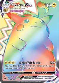 Pikachu VMAX (Secret) - SWSH04: Vivid Voltage - Pokemon card