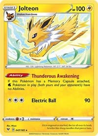 Jolteon - SWSH04: Vivid Voltage - Pokemon card