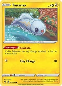 Tynamo - SWSH04: Vivid Voltage - Pokemon card
