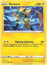 Zeraora - SWSH04: Vivid Voltage - Pokemon card