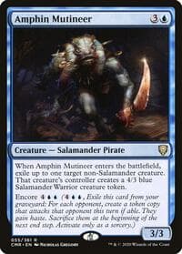 Amphin Mutineer - Commander Legends - Magic: The Gathering card