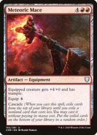 Meteoric Mace - Commander Legends - Magic: The Gathering card