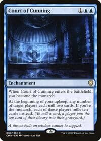 Court of Cunning - Commander Legends - Magic: The Gathering card