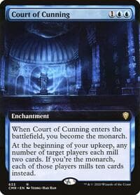Court of Cunning (Extended Art) - Commander Legends - Magic: The Gathering card
