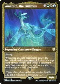 Amareth, the Lustrous (Foil Etched) - Commander Legends - Magic: The Gathering card