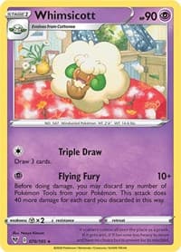 Whimsicott - SWSH04: Vivid Voltage - Pokemon card